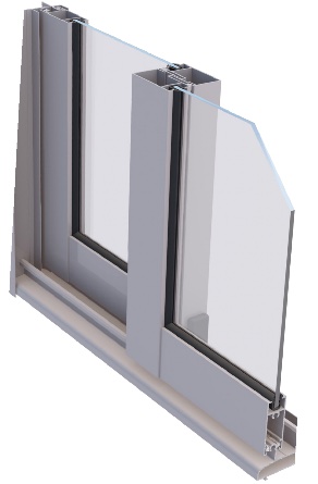 Оконно-дверная алюминиевая система S42